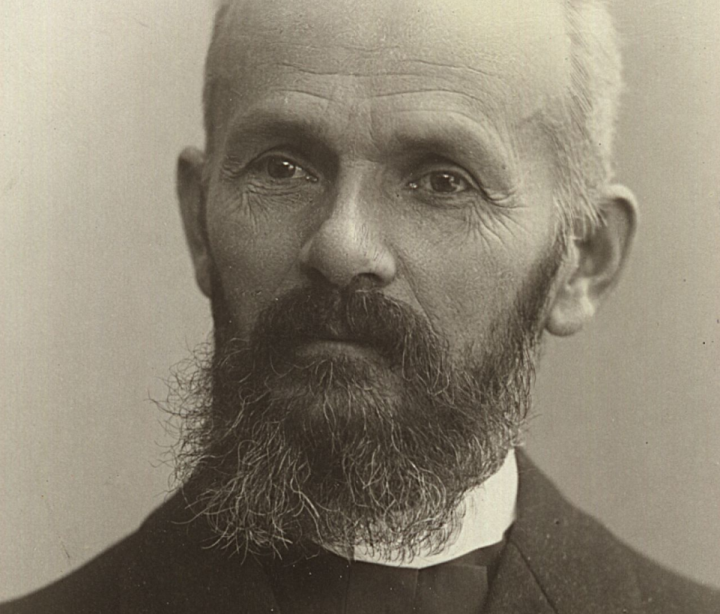 Etwas in Vergessenheit geratener Pionier der Moorkunde: Professor Jakob Früh um das Jahr 1899, als er zum Ordinarius für Geographie ernannt wurde. Bild: ETH-Bibliothek, Bildarchiv.