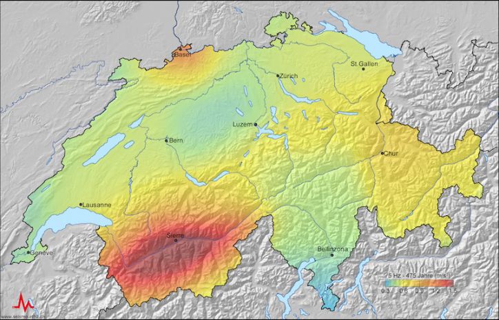 Erdbebenland Schweiz